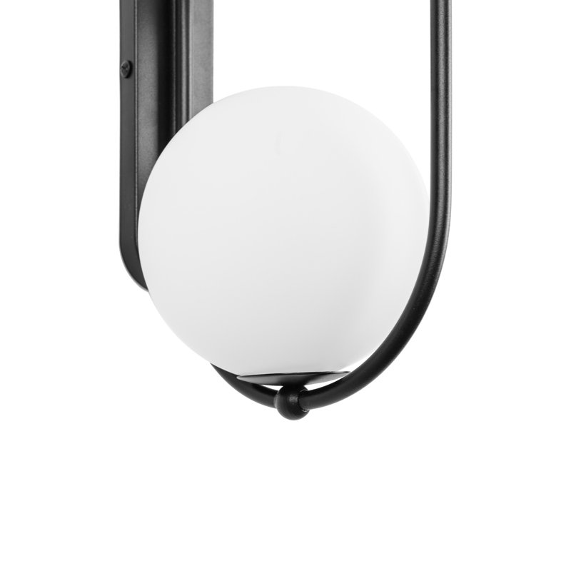 Drumnagessan Flush Mounted Sconce, Black
