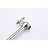 Wall Mounted Pot Filler In Brushed Nickel, Facilitates Rapid And Efficient Filling, Double Handles For Precise Water Output Control, Surface Layer Mount Faucet Provide Stable Flow, Corrosion Finish,