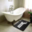 Tapis rectangulaire antidérapant pour salle de bain-122103222-42101519-42101507