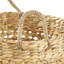 Seagrass Handmade Woven Decorative and Functional Storage Basket with Handles