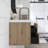 Cira 30'' Single Sink Wall Mounted Bathroom Vanity with Cultured Marble Top-2059260881