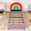 Lit de jour simple en velours Rainbow