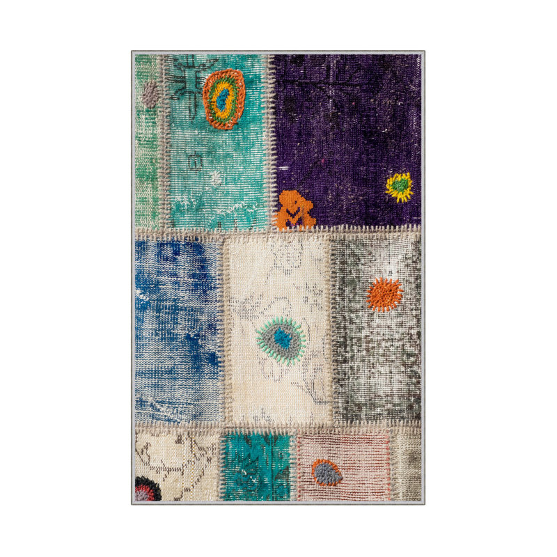 Premium Hall Carpet, 31.5 x 59.1 Inches | 100% Polyester, 0.4 in Pile Height, Antibacterial & Non-Slip PVC Dot Underside | Woven Design with 3D Digital Printing, Machine Washable, Ideal for Home Decor & Entryways