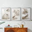 Sepia Water Birds I  -Custom Framed  Premium Print W Matt - 3 Pieces-2036064190-2036064178