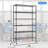 Tadley 48'' W Steel Height -Adjustable Shelving Unit with Wheels