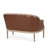 Atenea 49.5'' Upholstered & Birch Wood Loveseat-1685946080-1637176347