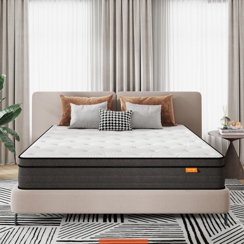 Home 12'' Medium Hybrid Mattress & Reviews | Wayfair