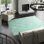 Tweedy Tufted Wool Light green/Brown/White Area Rug-1024079188