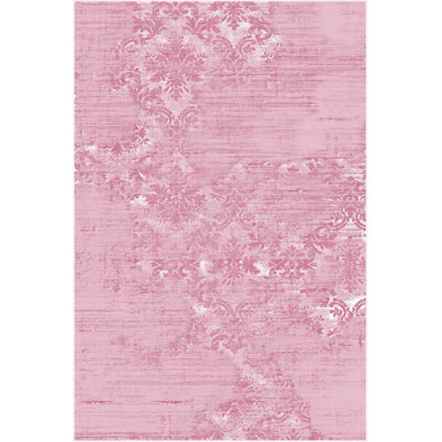 Luxueux tapis en velours de 5,2 x 7,5 pi | Tissu 100% velours, semelle 100% coton, hauteur des poils de 0,4 po | Antibactérien, antidérapant, lavable à la machine | Impression numérique 3D élégante, parfaite pour le décor du salon et de la chambre à coucher
