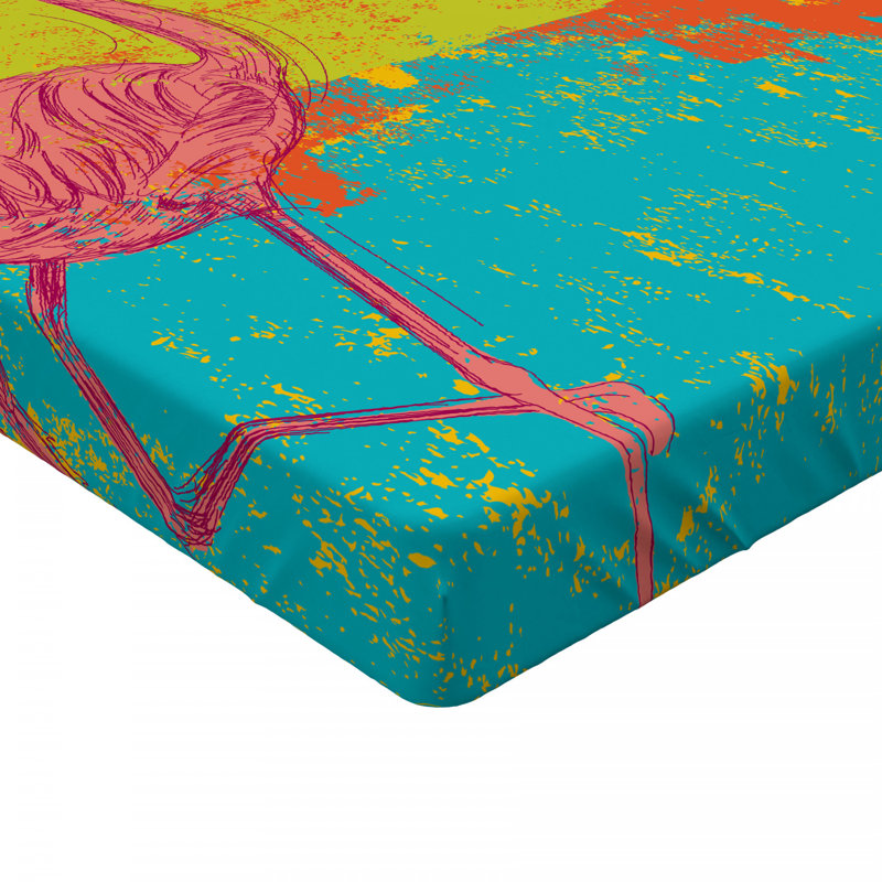 Drap-housse Flamingo, Drap-housse simple TG