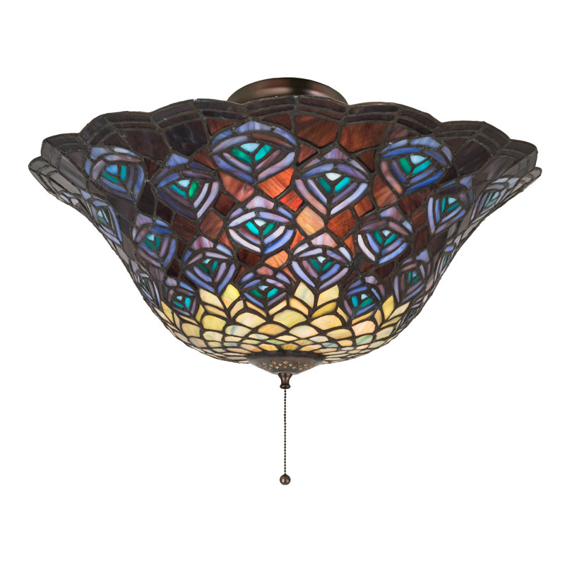 Mcanally Glass Flush Mount