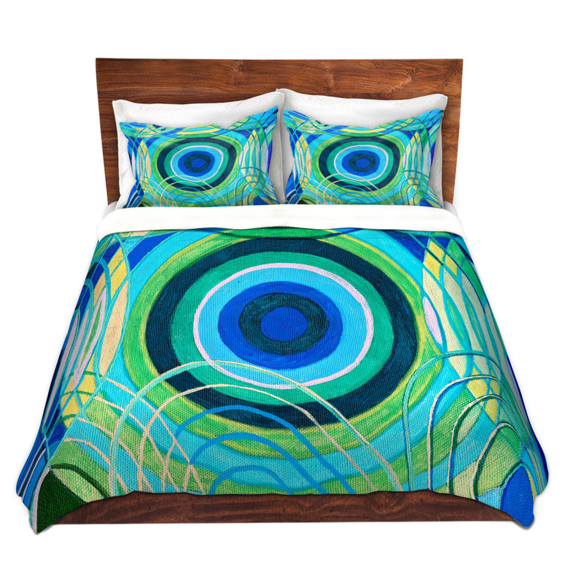 Ensemble de housse de couette DiaNoche en microfibre par Lorien Suarez - Water Series 8
