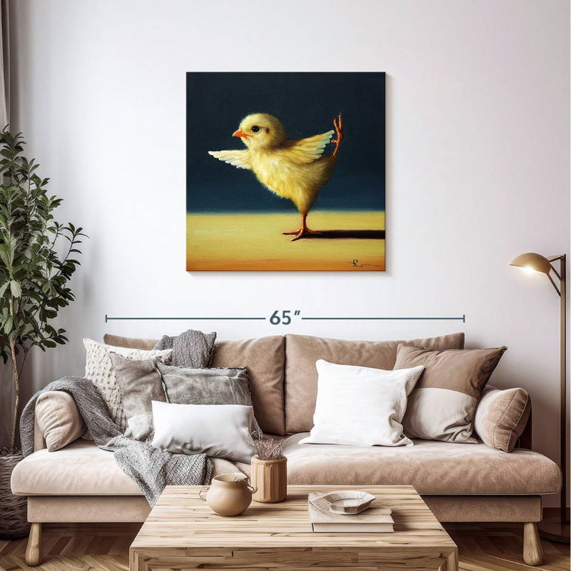 Ketti Yoga Chick Dancer Pose, 36" H x 36" W