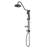 Shower Head With Handheld Value - Simulates Natural Rainfall Momentum, Self-cleaning Spouting, Fashion, Oil-rubbed Bronze Shining, Stainless Steel Constructed And Feel, Outlet, Model, Shade, Crafted