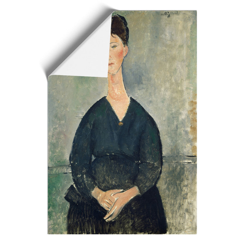 Cafe Singer by Amedeo Modigliani - Frameless Print, 59cm H x 42cm W x 0.1cm D