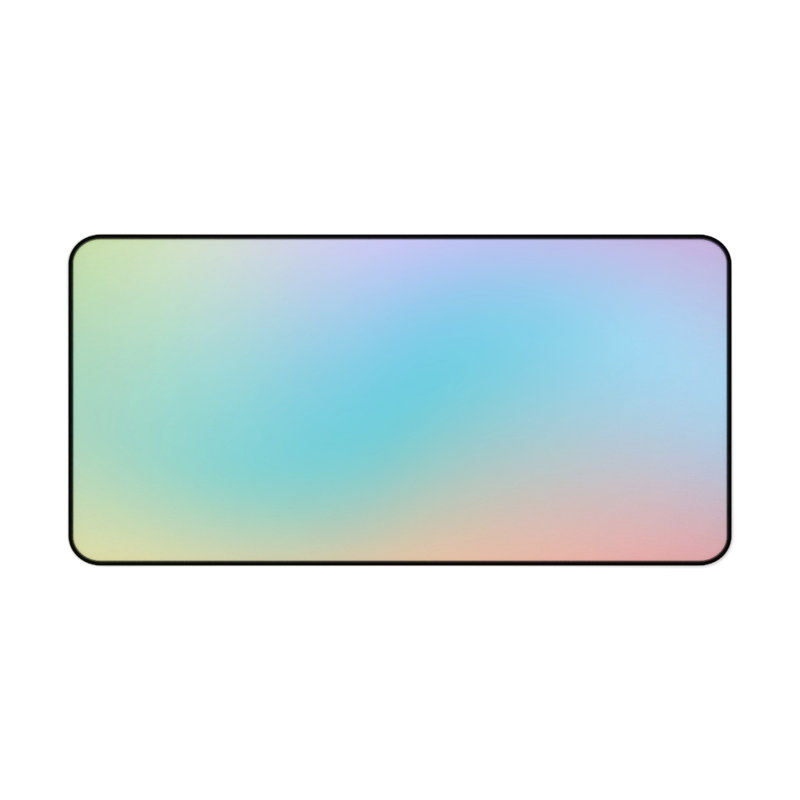 Polyester Desk Pad, 14.4x12.1