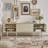 Space-saving design Solid wood TV stand,