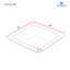 Durovin Bathrooms Natural Engineered Stone Rectangular Sink-134397427