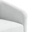 Upholstered Swivel Barrel Chair With Solid Wood Base-181016325
