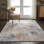 Tapis beige/gris à motif abstrait Comer-32408666