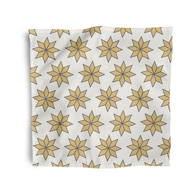 Ciin Polyester Geometric Square Napkin