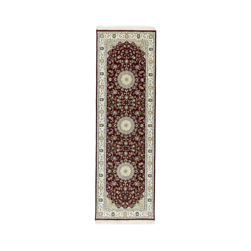 Tapis rouge Malphurs Indo Nain, Rectangle 3 pi x 8 pi