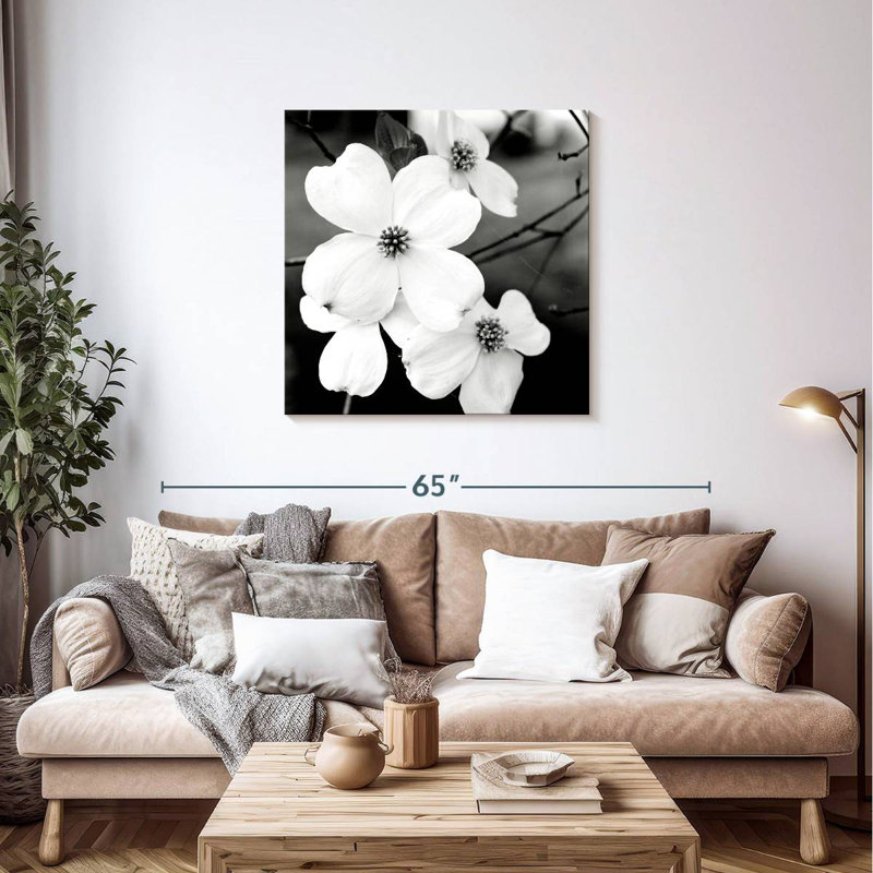 Harnek White Dogwood Flowers