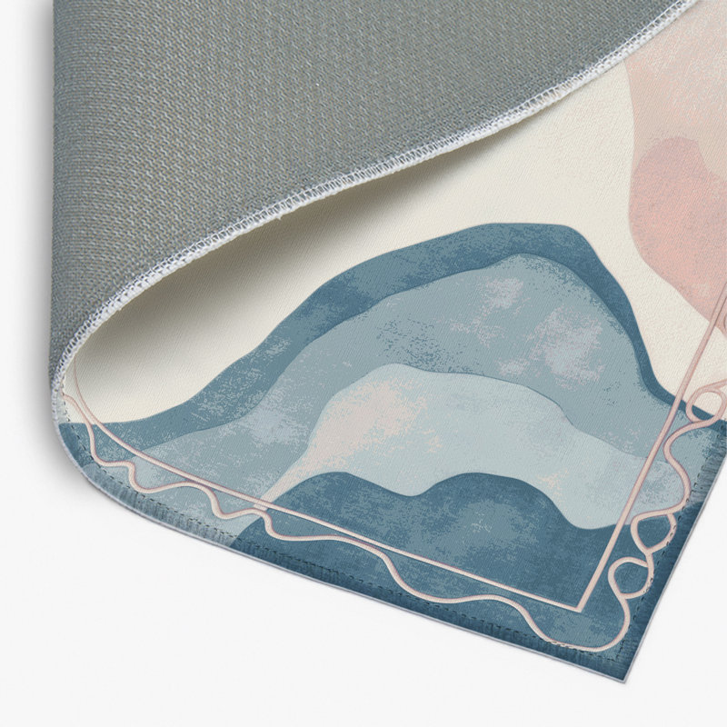Tapis intérieur et extérieur Coral Mist, Rectangulaire 8 pi x 10 pi