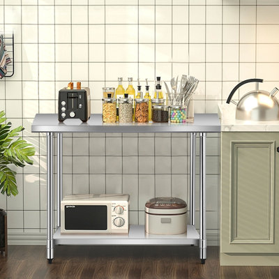 Stainless Steel Bar Cart