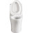 1.1/1.6 GPF Dual-Flush Elongated One-Piece Toilet with 16.34 in | Siphon Jet-124567331