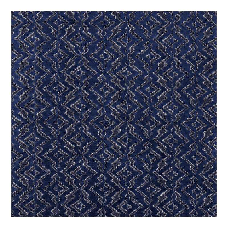 Merchante Echo Velvet Fabric, Midnight Sky