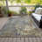 Machine Washable Indoor/Outdoor Cinead ACN1702 Taupe Rug-104539777