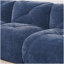Canapé en forme de L sans os, tissu de velours doux, conception capitonnée, éponge haute densité 32D, aucun assemblage requis, conception ergonomique du bas, conception antidérapante, repose-pieds mobile pour les chambres à coucher, bleu-530829850