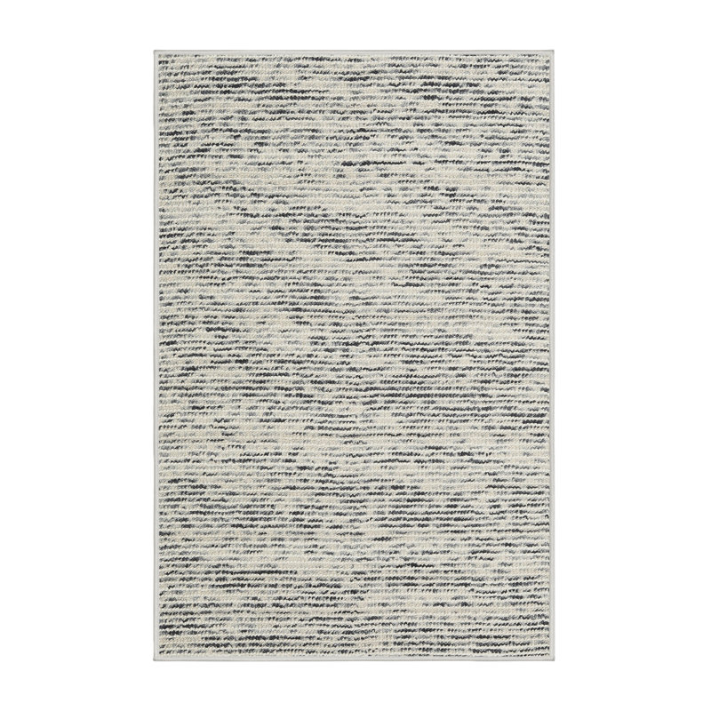Tapis gris zone contemporaine, Rectangle 6 pi x 9 pi