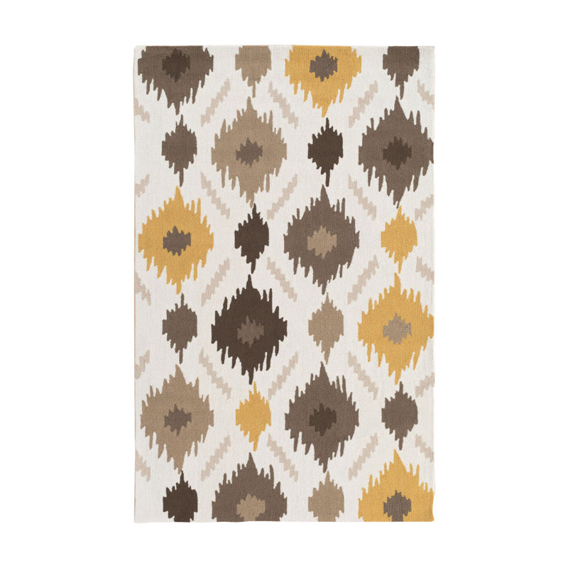Croghan Ikat Indoor Rug, Rectangle 8' x 10'