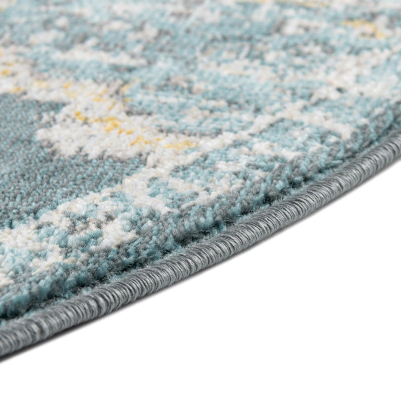 Paragon Floral Indoor Rug, Round 8'2"