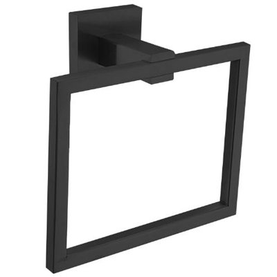 Anneau à serviettes Kins Matte Black