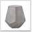 Outdoor CALGARY SIDE TABLE,Light Grey