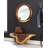 Atlas Chamcha Wood Beveled Accent Mirror