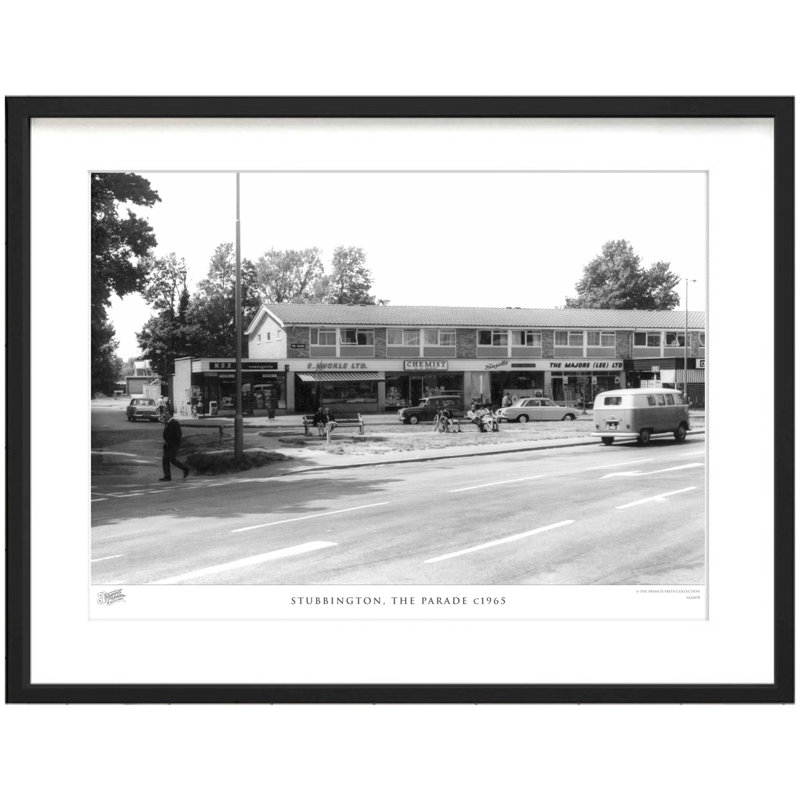 Stubbington, The Parade C1965 by Francis Frith - Single Picture Frame Print, 60cm H x 80cm W x 2.3cm D