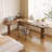 Brown L-Shaped Solid Wood  desk-171283742-171283731