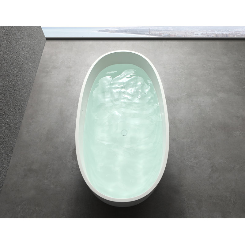 Baignoire de trempage autoportante 64,96X29,53