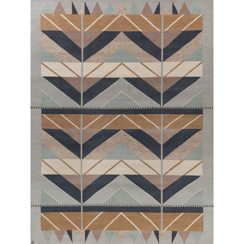 Mesa Wool Southwestern Area Rug, Rectangle 8' x 10'