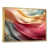 Toile avec cadre flottant or