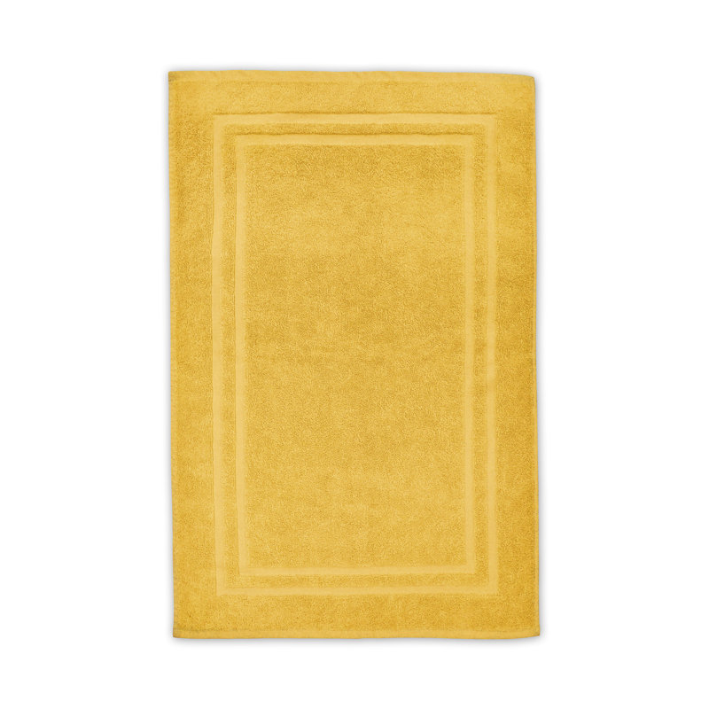 Alysun Cotton Hotel Bath Mat, Ochre