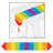 Printed Dots & Stripes Table Runner