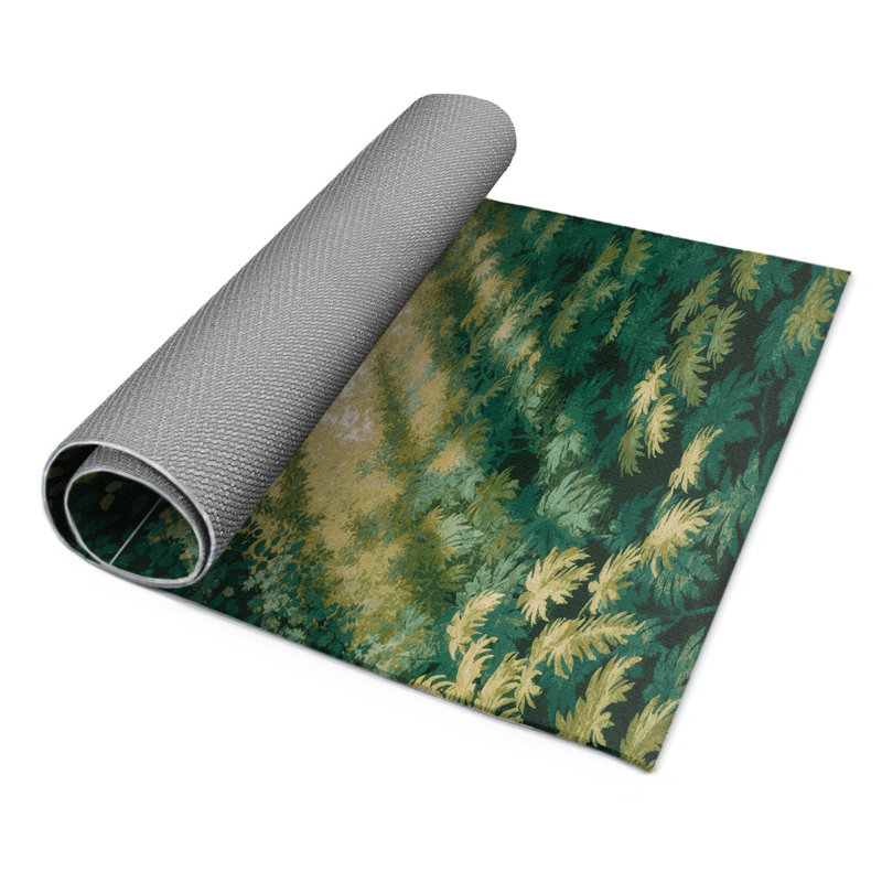 Tapis d'intérieur et d'extérieur vert Nature, Rectangulaire 3 pi x 5 pi