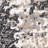 Oraya Stubai Modern Abstract Machine Black/Ivory/Gray Polyester Indoor Area Rug-93558433