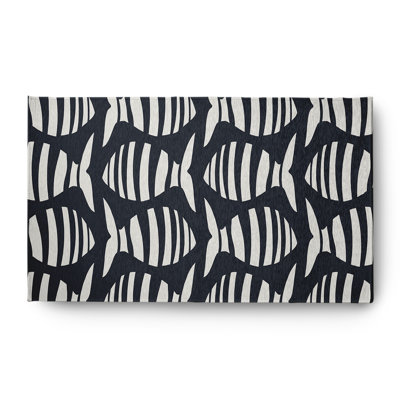 Tapis bleu requin Mancelona