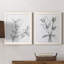 CHARCOAL FOLIAGE I - impression 2 pièces-103841424-103841427